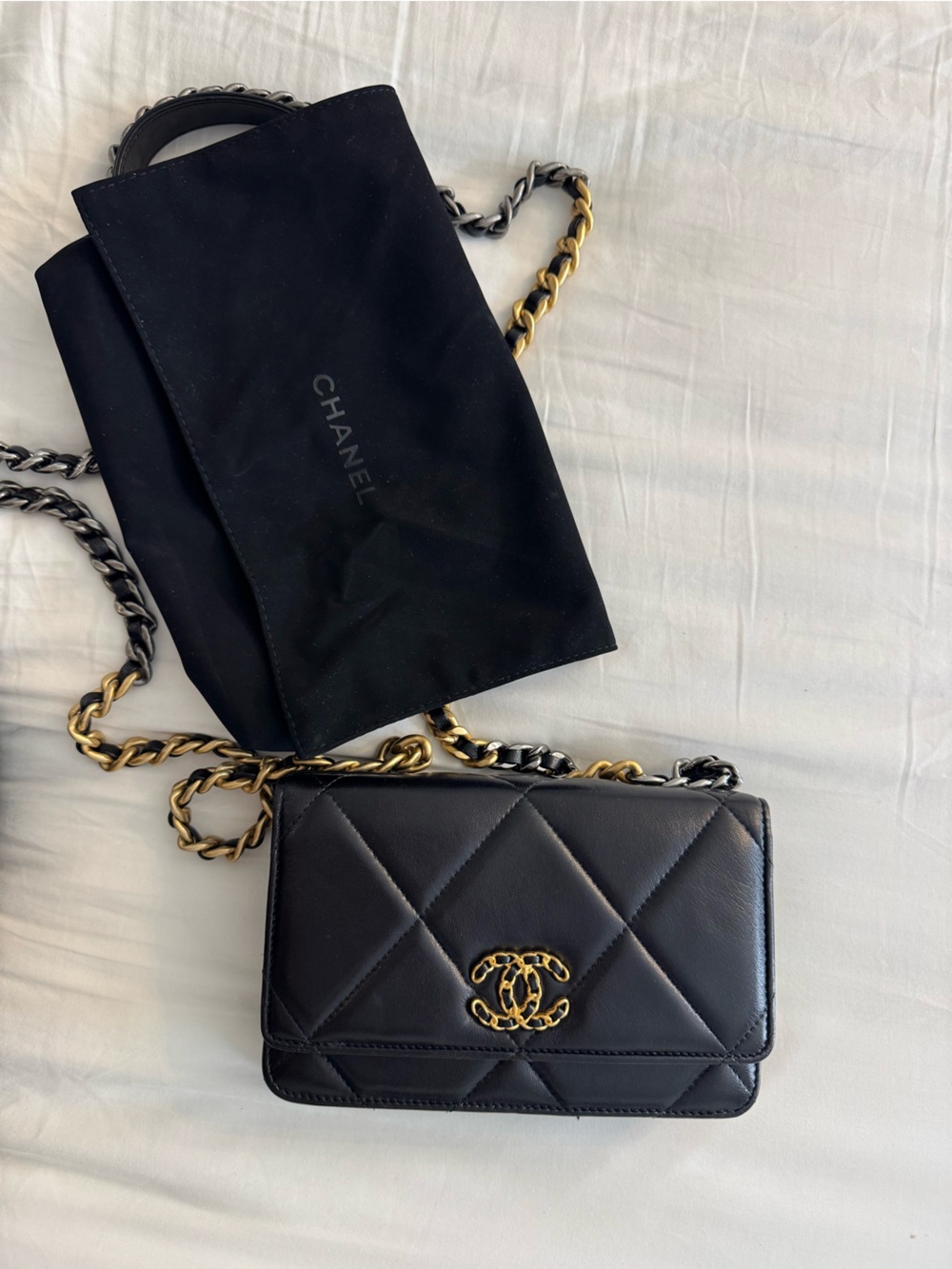 CHANEL 19 WOC Quilted Mini Shoulder Bag - Picture 11 of 11